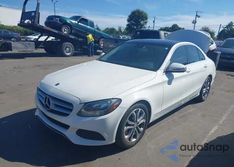 2017 Mercedes-Benz C 300 Luxury/Sport from USA, damaged, VIN 55SWF4JB2HU202558
